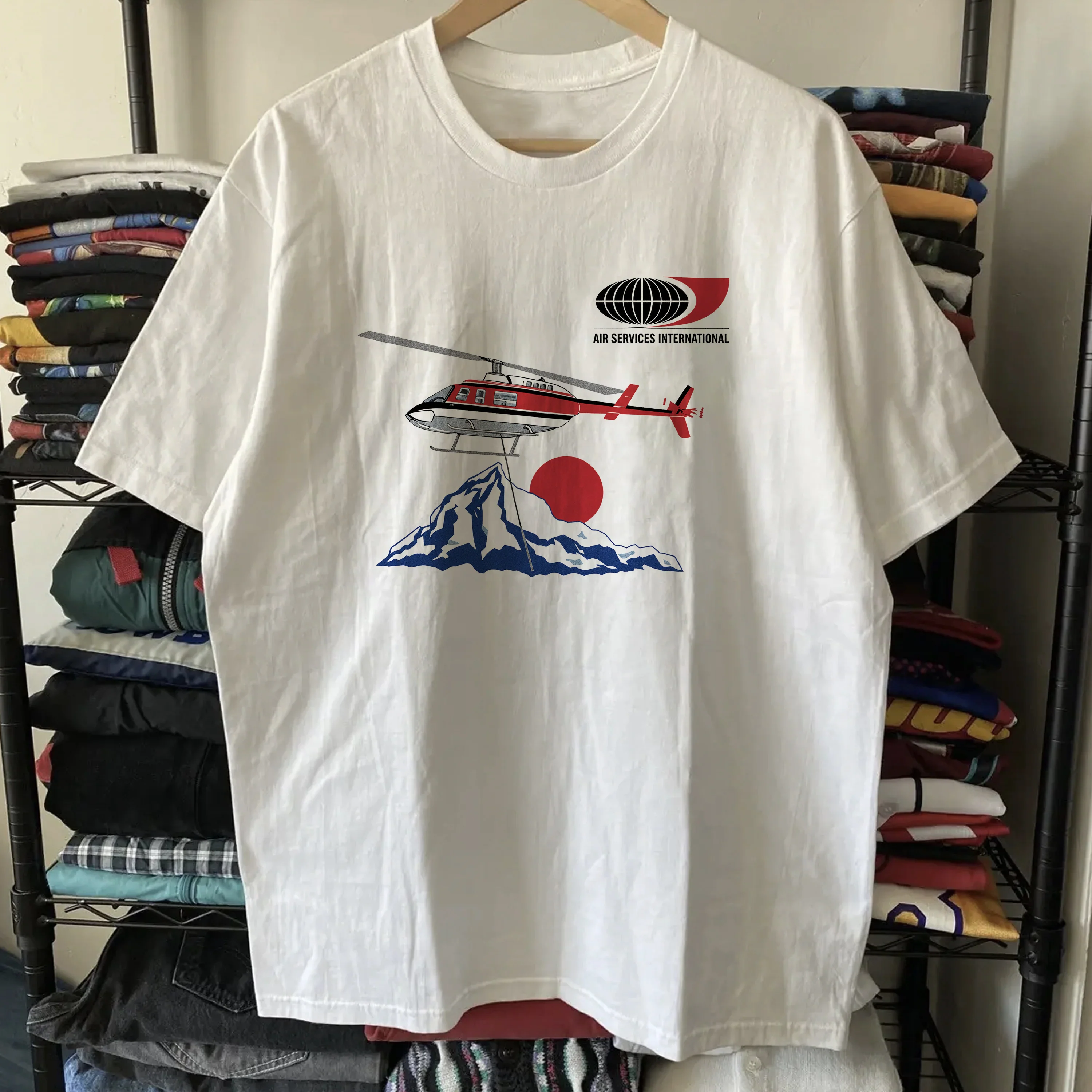 Air Services International - Napoleon Dynamite Washed White T-Shirt - Image 2