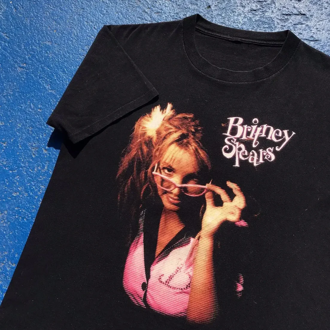 Britney Spears Live 2000 - Vintage Black T-Shirt - Image 3