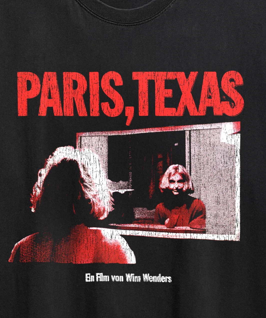 Rare Paris Texas Promo Washed Black Tee - Image 2